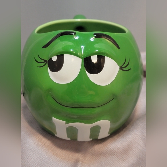 Flirty Green M&M Coffee Mug - Picture 1 of 9